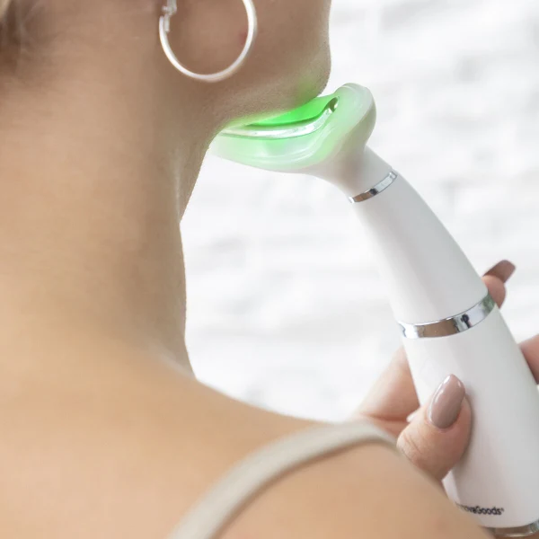 Reductor de Papada Inteligente con Masaje, Luz LED y Calor
